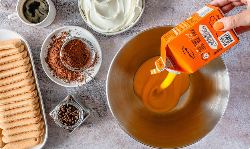 Tiramisu w szklankach