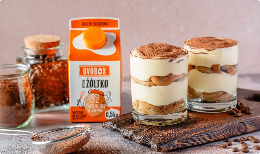 Tiramisu w szklankach