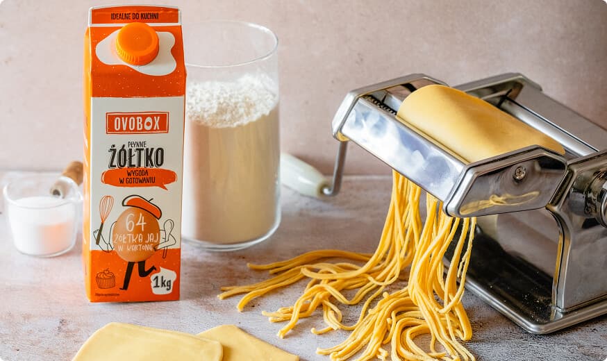Domowy makaron jajeczny
